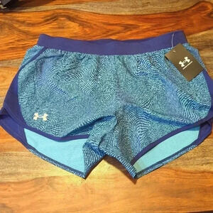 UNDER ARMOUR - WOMENS FLY BY 2.0 PRINTED SHORTS
